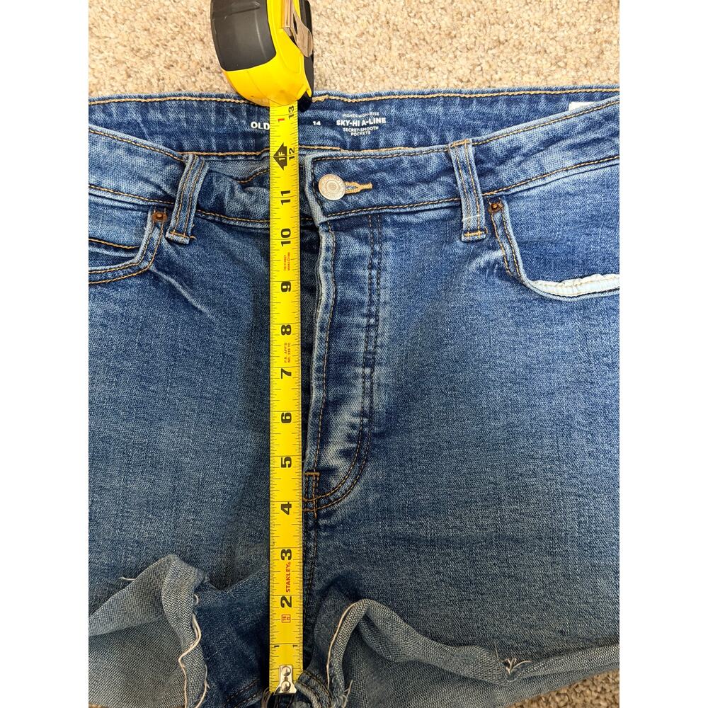 Old Navy Higher High-Rise Sky-Hi A-Line Secret Smooth Pockets Size 14 - Picture 6 of 6